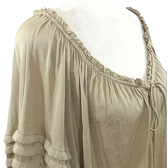 Free People Intimately All Tucks Bodysuit in Salt Marsh Sz Large - Picture 13 of 16